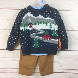 Wonder Nation 3 pc Holiday Outfit B1 36